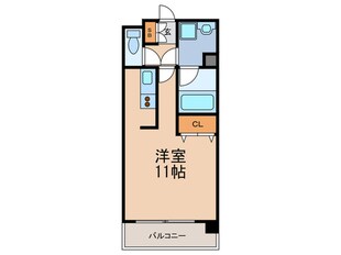 パレス東洋神戸６号館の物件間取画像